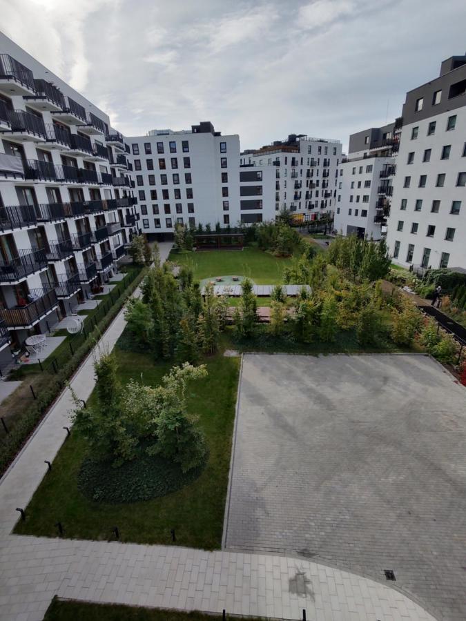 바르샤바 Uroczy Apartament Z Miejscem Na Auto W Garazu 아파트 외부 사진